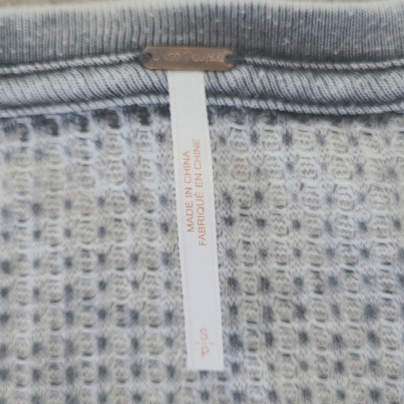 Free People waffle top - Picture 4 of 6